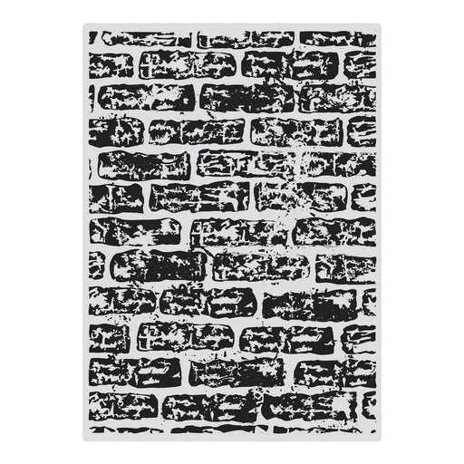 COUTURE CREATIONS CLEAR STAMP 5 X 7 BRICK WALL - CO728413