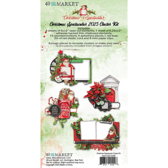 49 AND MARKET CHRISTMAS SPECTACULAR CLUSTER KIT - CS23-24296