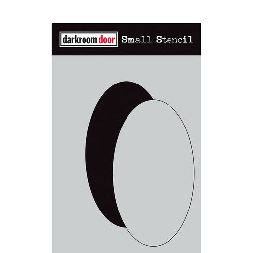 DARKROOM DOOR SMALL STENCIL 4.5X 6 INCH OVAL SET - DDSS020