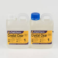 DALCHEM CRYSTAL CLEAR POURING RESIN 1LITRE X 2 - DCCPR2.5