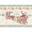 STAMPERIA A4 RICE PAPER PINK CHRISTMAS SANTA CLAUS