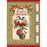 STAMPERIA A4 RICE PAPER  CHRISTMAS VINTAGE BIRDS AND SHPERES