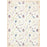 STAMPERIA A4 RICE PAPER PACKED - WELCOME HOME BLUE FLOWERS - DFSA4742