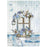 STAMPERIA A4 RICE PAPER PACKED - BLUE LAND WINDOW - DFSA4790