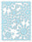IMPRESSION OBSESSION DIE SNOWFLAKE BACKGROUND