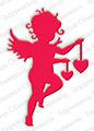 IMPRESSION OBSESSION DIE CUPID WITH HEARTS