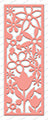 IMPRESSION OBSESSION DIE FLORAL PANEL CUTOUT