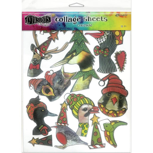 DYLUSIONS COLLAGE SHEETS CHRISTMAS - DYA76933