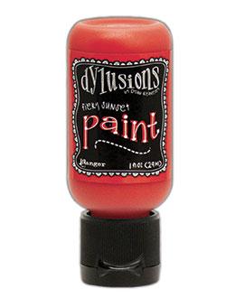 DYLUSIONS MEDIA PAINT 29ML PAINT FIERY SUNSET - DYQ70474