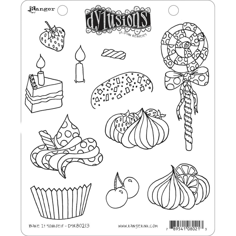 DYLUSIONS STAMP BAKE IT YOURSELF - DYR80213