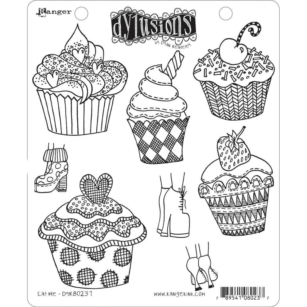 DYLUSIONS STAMP DRINK ME - DYR80220