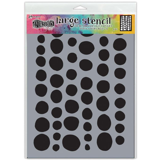DYLUSIONS STENCIL LARGE COINS - DYS78012