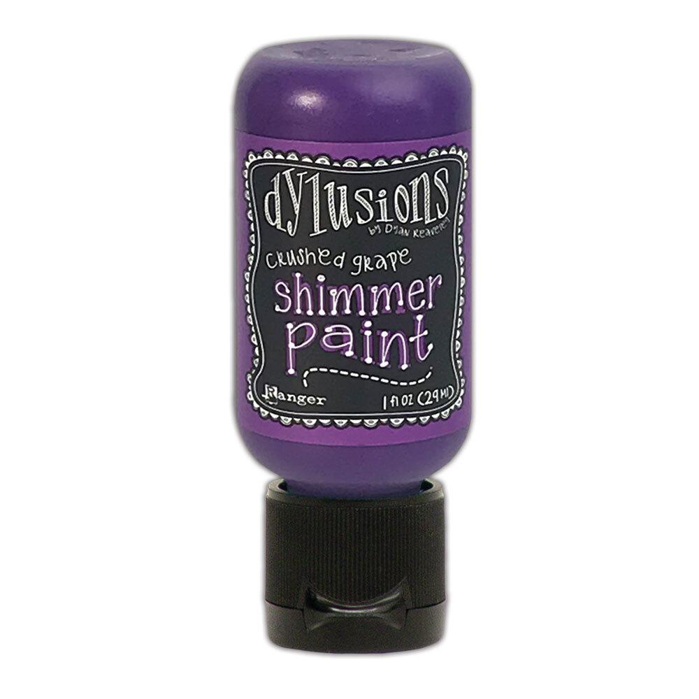 DYLUSIONS MEDIA PAINT 29ML PAINT SHIMMER CRUSHED GRAPES - DYU74397