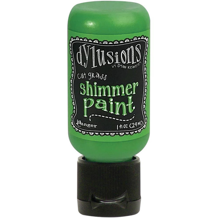DYLUSIONS  MEDIA  PAINT 29ML SHIMMER  PAINT CUT GRASS