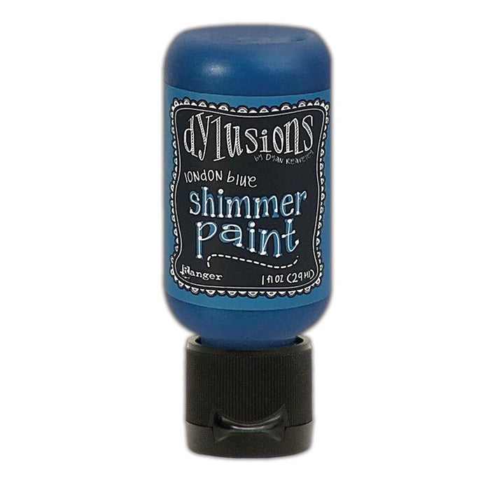 DYLUSIONS  MEDIA  PAINT 29ML  PAINT  SHIMMER  LONDON BLUE