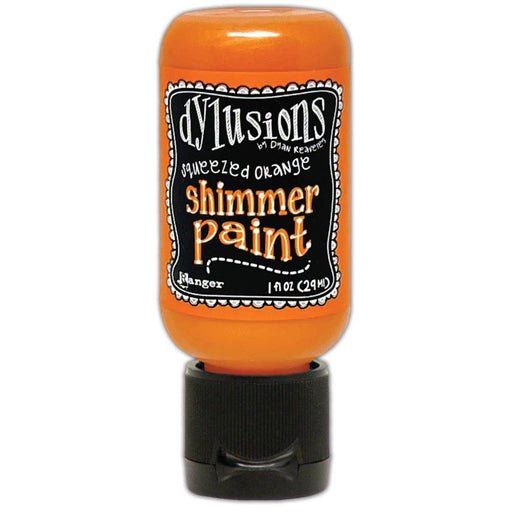 DYLUSIONS MEDIA PAINT 29ML SHIMMER PAINT SQUEEZED ORANGE - DYU81463