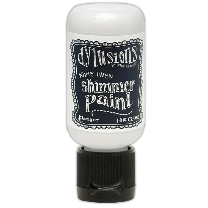 DYLUSIONS 29ML SHIMMER PAINT WHITE LINEN - DYU81494