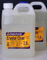 DALCHEM CRYSTAL CLEAR POURING RESIN 2.5LITRE X 2 - DCCPR5