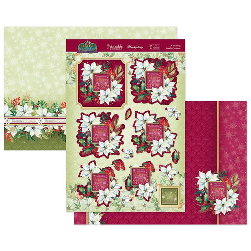 HUNKYDORY TOPPER FESTIVE STYLE A BLOOMING LOVELY XMAS - ELEG22-901
