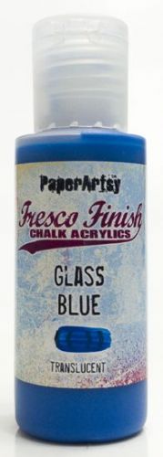 PAPER ARTSY FRESCO CHALK ACRYLICS GLASS BLUE