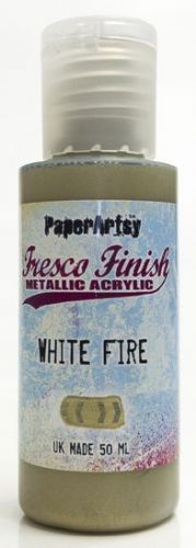 PAPER ARTSY FRESCO CHALK ACRLICS WHITE FIRE