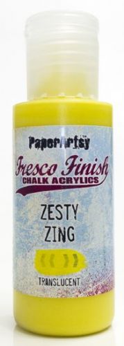 PAPER ARTSY FRESCO CHALK ACRYLICS ZESTY ZING