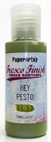 PAPER ARTSY FRESCO CHALK ACRYLICS HEY PESTO