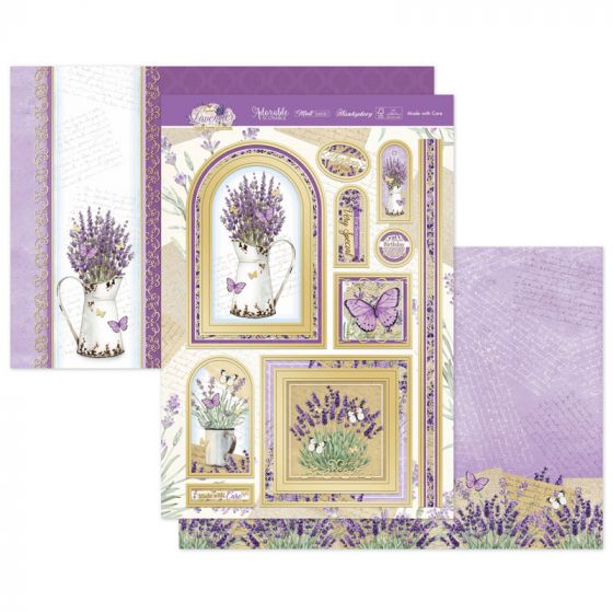 HUNKYDORY TOPPER FOREVER FLORALS LAVENDER MADE WITH CARE - FFLAV903