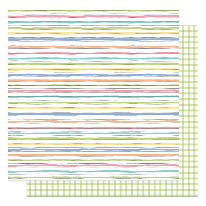 PHOTOPLAY PAPER 12 X 12 HUSH LITTLE BABY MY CRIB - HLB3206