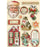 STAMPERIA WOODEN FRAME A5 CLASSIC CHRISTMAS - KLSP108
