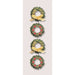 LITTLE B MINI STICKERS BOXWOOD WREATHS