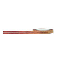 LITTLE B WASHI TAPE 3MM GOLD FOIL RED