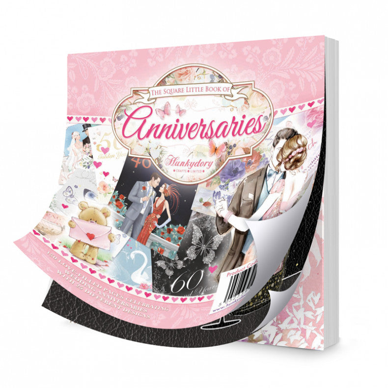 HUNKYDORY SQUARE LITTLE BOOK OF ANNIVERSARIES