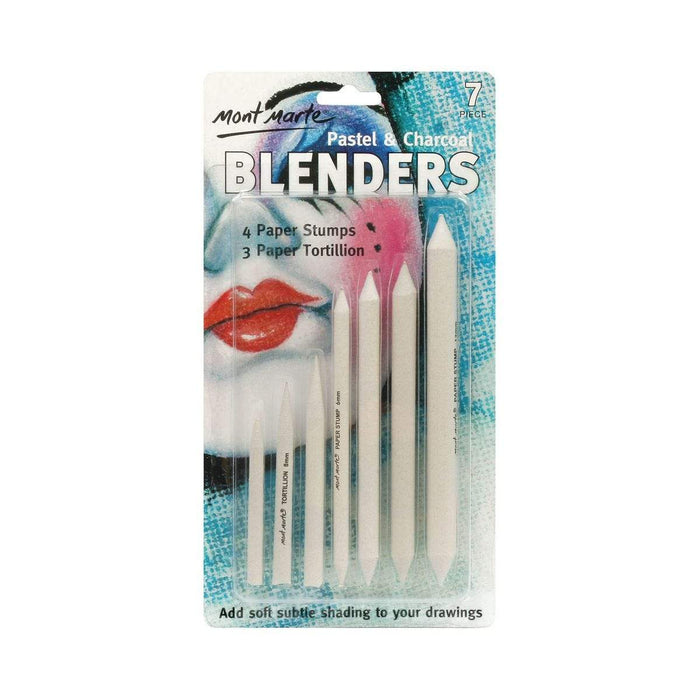 MM PASTEL AND CHARCOAL BLENDERS 7PC - MAXX0011