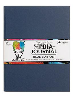 DINA WAKLEY MEDIA JOURNAL BLUE EDITION 8 X 10 INCH - MDJ69171