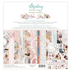 MINTAY BY KAROLA HER STORY -12 X 12 PAPER PAD - MT-HER-07