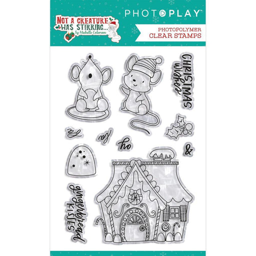 PHOTO PLAY CLEAR STAMP NOT A CREATURE WAS STITTING - NCS2299