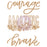 PRIMA CHIPBOARD DIECUTS WORDS TO LIVE BY