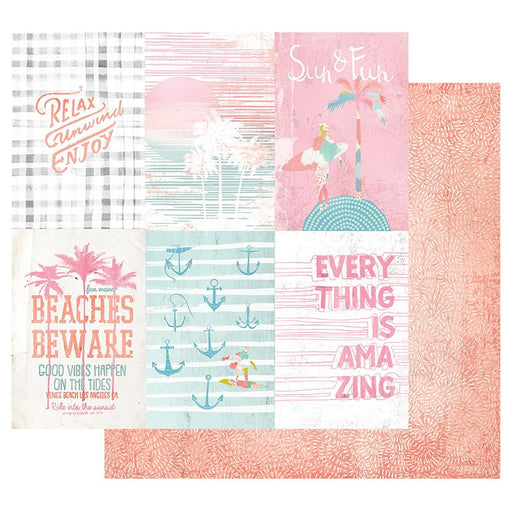 PRIMA SURFBOARD COLLECTION 12 X 12 PAPER RELAX UNWIND ENJOY - P849504