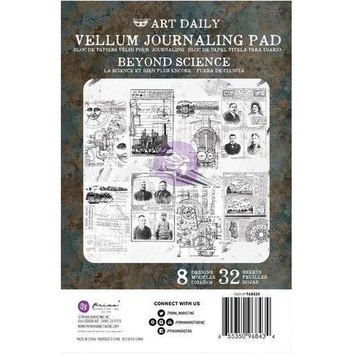 PRIMA VELLUM JOURNAL PAD BEYOND SCIENCE - P968434