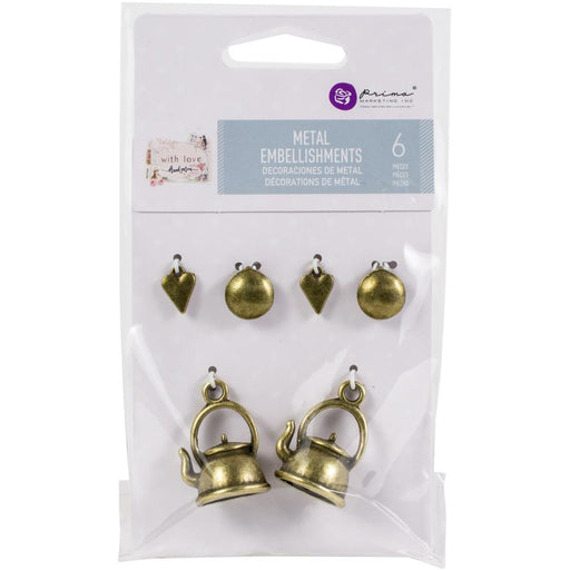 PRIMA WITH LOVE COLLECTION METAL EMBELLISHMENTS - P996277