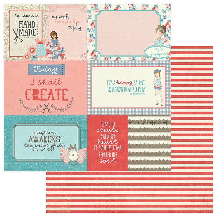 PHOTO PLAY 12X12 PAPER PAPER DOLLS LETS PLAY DOLLS