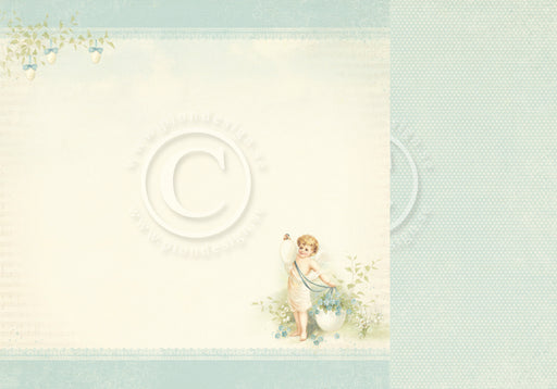 PION 12X12  EASTER GREETINGS  ANGEL OF SPRING