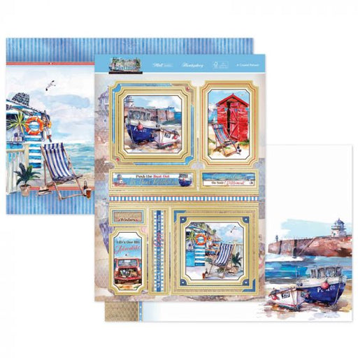 HUNKYDORY TOPPER PICTURESQUE PASTIMES COASTAL RETREAT - PICPAST901