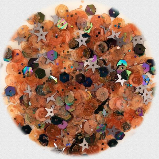 BUTTONS GALORE PREMIUM SEQUINS  WITCH BREW