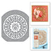 SPELLBINDERS DIES  DESIGNER SERIES  FLEUR DE CIRCLE