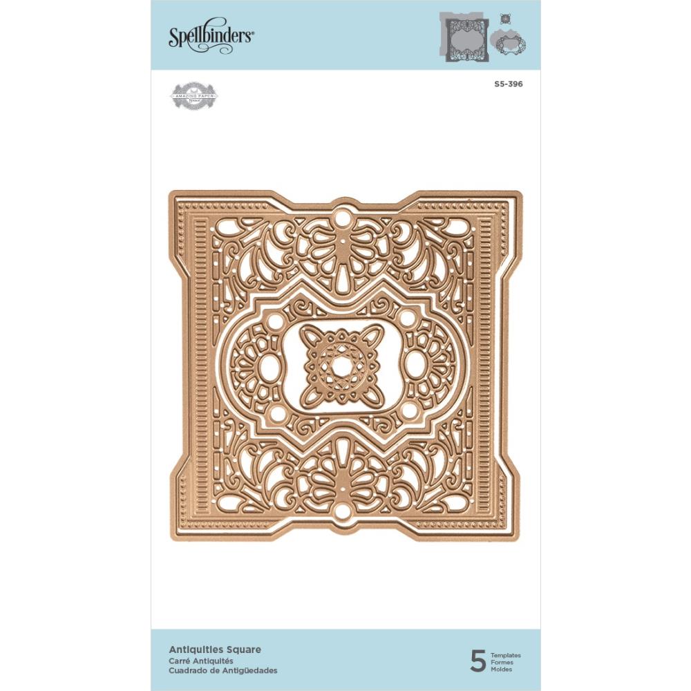 SPELLBINDERS DIES ANTIQUITIES SQUARE - S5-396 — Bevs Cross Crafts