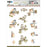 PRECIOUS MARIEKE 3D PUSH OUTBIRDS BERRIES CRABBERRIE - SB10705