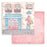 STAMPERIA 12X12 PAPER DOUBLE FACE-CREATE HAPPINESS PATISSERI - SBB926