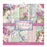 STAMPERIA 12X12 PAPER PACK  DOUBLE FACE   HORTENSIA